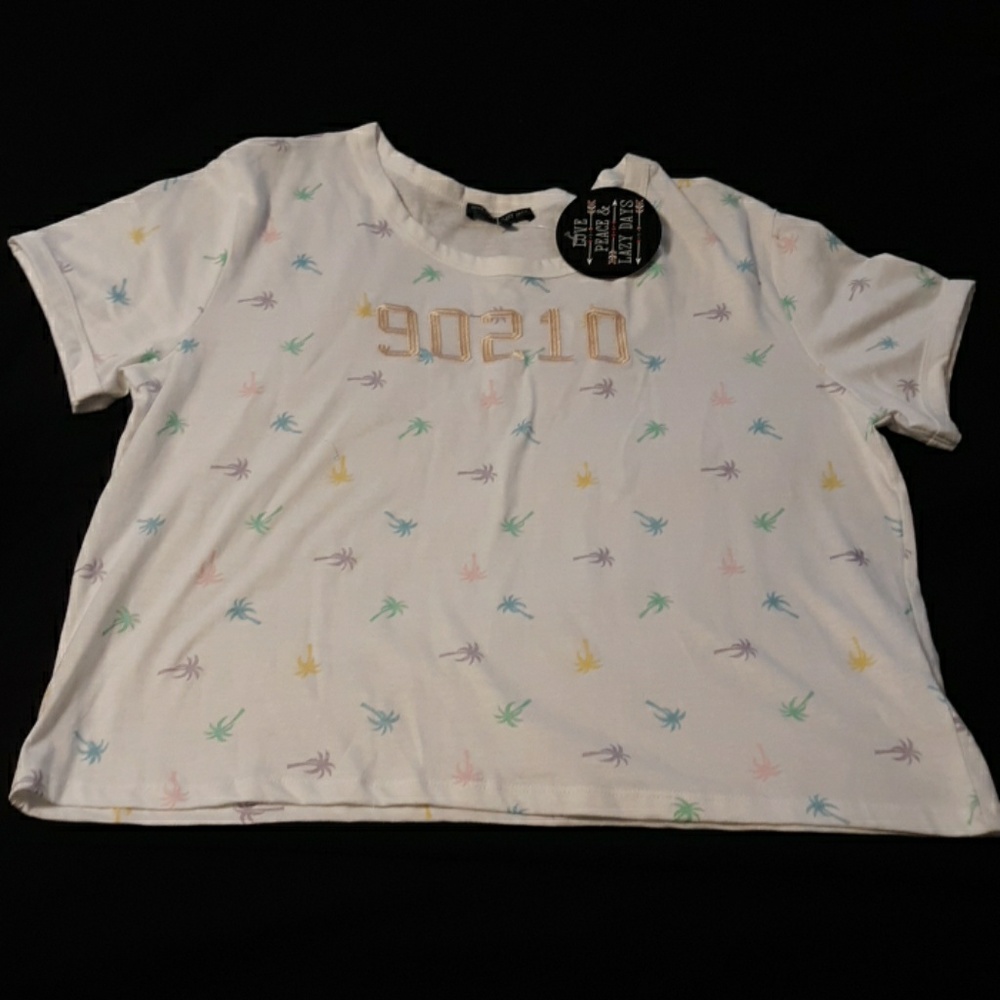#47. NWT Love Peace & Lazy Days top. Size: XL